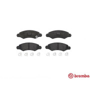 Brzdové doštičky OPEL Agila A - predné - BREMBO - P79015