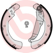 Brzdové obloženie OPEL Astra G, OPEL Zafira A - 90512792 - Brembo - S59517