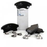 Brzdové doštičky OPEL Astra J - predné - pre priemer kotúča 276 mm - 95516191