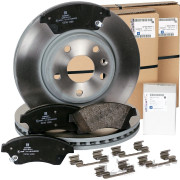 Brzdový kotúč OPEL + Brzdové doštičky OPEL - sada predných brzd s priemerom 276 mm a roztečov dier 5 x 105 - brzdový systém J67 - OPEL Astra J - 95516914