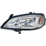 Svetlomet predný Opel Astra G - ľavý - 93175368 - HELLA - 1EG 007 640-311