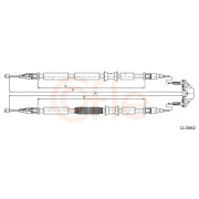 Lanko ručnej brzdy Opel Astra G - bubnová brzda - Cofle - 11.5862