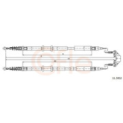 Lanko ručnej brzdy Opel Astra H - kotúčová brzda - Colfe - 11.5952