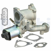 EGR Ventil Opel Astra H 1.7 CDTi 16V - 98060796 - Delphi - EG10460-12B1