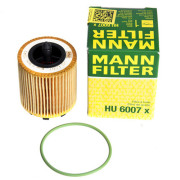 Olejový filter Opel Astra G, OPEL Astra J, OPEL Insignia, OPEL Signum, OPEL Vectra C, OPEL Zafira A, OPEL Zafira B - 2,2 16V - 2,0 Turbo - 12605566 - MANN Filter - HU6007X