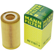 Olejový filter Opel Astra G, OPEL Signum, OPEL Vectra B, OPEL Vectra C, OPEL Zafira A - 2,0 Di - 2,0 DTi - 2,2 DTi - 9117321 - MANN Filter - HU718/1N