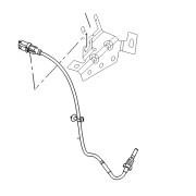 Snímač teploty výfukových plynov Opel Astra J, OPEL Mokka - 1,7 CDTi - A17DTC,  A17DTJ, A17DTE, A17DTS, A17DTF - 55574183