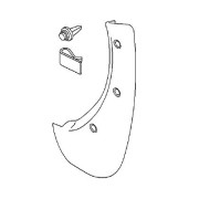 Lapače nečistôt OPEL Agila B - predné - 1718536