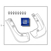 Lapače nečistôt OPEL Corsa D - predné - 1718530