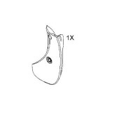 Lapače nečistôt OPEL Zafira B - predné - 1718267