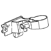 Čidlo automatického nastavenia xenónových svetiel Opel Insignia, Opel Astra J, Opel Zafira C - predný - 12845300