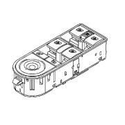 Ovládanie okien Opel Astra H, OPEL Zafira B - 13228877