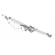 Mechanizmus stieračov s motorčekom Opel Astra J - Originál OPEL - 13262434