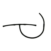 Prepadové hadičky OPEL Astra G, OPEL Astra H - 1,7 CDTi - Z17DTL, Z17DTH - 97360425