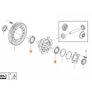 Prevodovka M32 - ložisko difernciálu - 55572486
