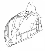 Podbeh OPEL Astra J od roku 2013 - predný - zadná časť ľavá - 13373511