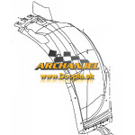 Podbeh OPEL Astra J od roku 2013 - predný - predná časť ľavá - 13373507