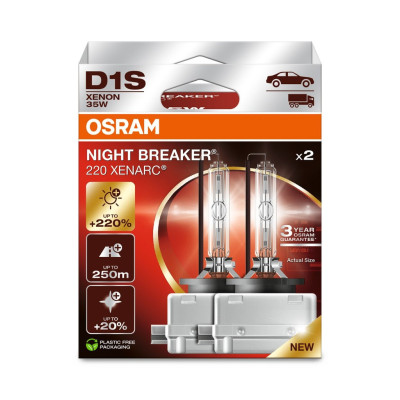 Osram Xenarc® Night Breaker Laser D1S 85V/35W - 66140XNL-HCB