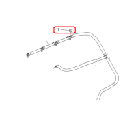 Spona prepadovej hadičky OPEL - 1,7 CDTi - A17DT, A17DTJ, A17DTR, A17DTS, Z17DTJ, Z17DTR - 55579278